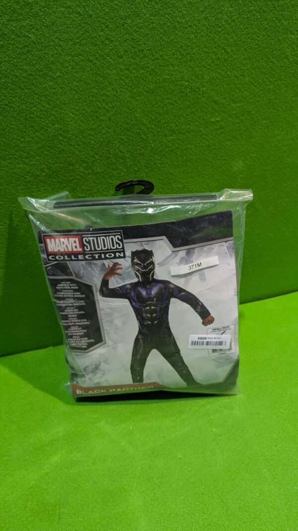 Rubies Disfraz Black Panther Battle Endgame para Niños talla 3 - 4 años