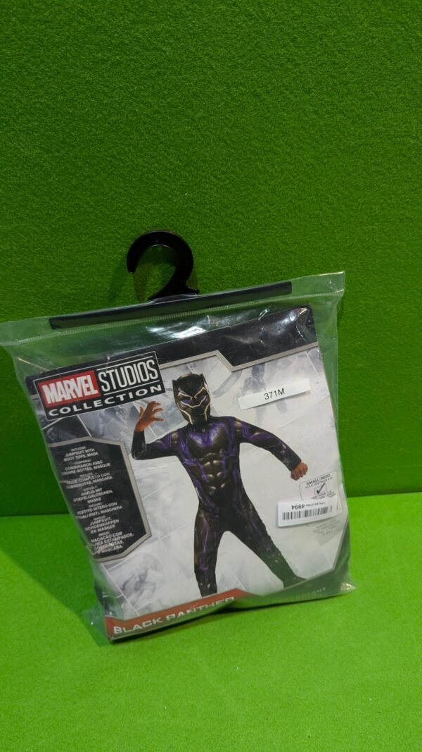 Rubies Disfraz Black Panther Battle Endgame para Niños talla 3 - 4 años