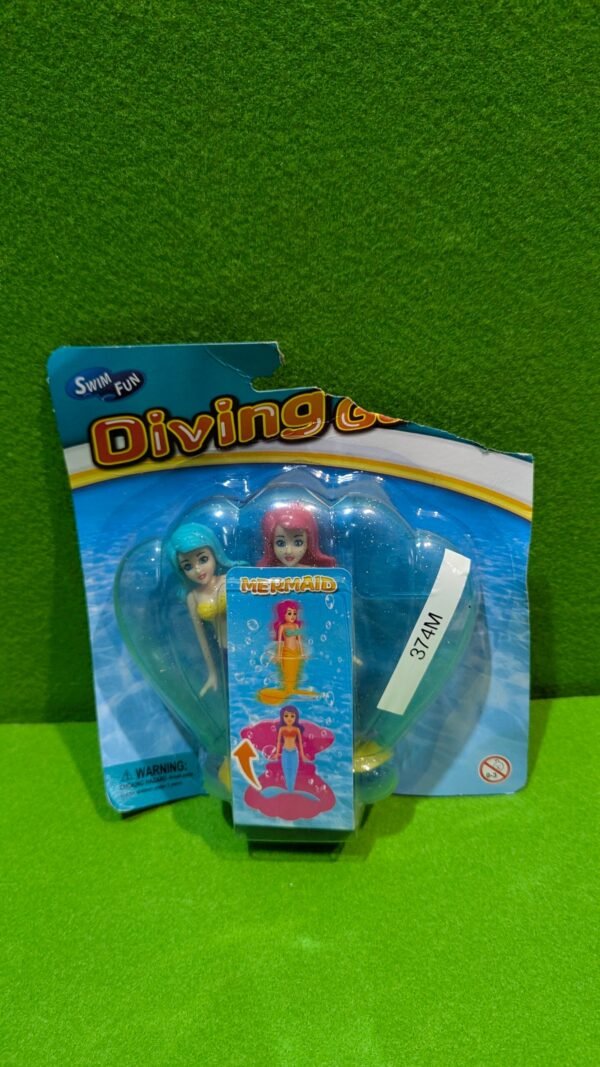 Juguetes de buceo de sirena para piscina, 2 piezas