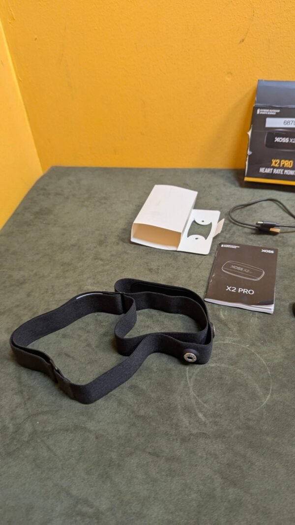 Monitor de frecuencia cardíaca X2 Pro y accesorios