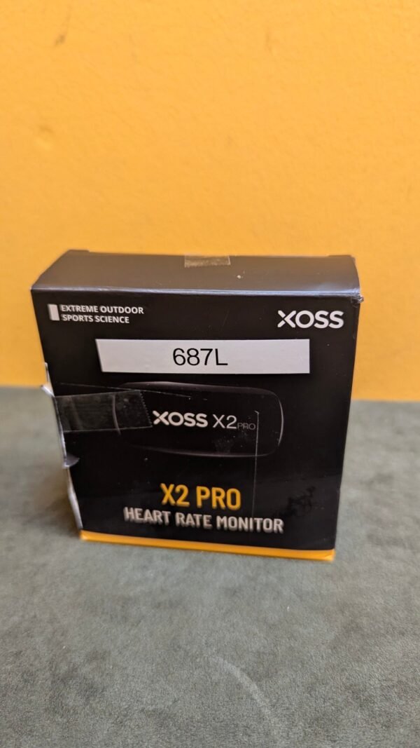 Caja de monitor de ritmo cardíaco XOSS X2 Pro.
