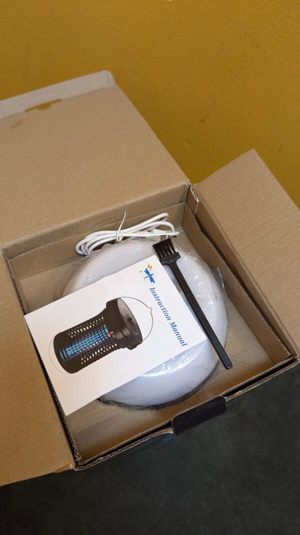 PALONE Lampara Antimosquitos Solar LED Mata Mosquitos Electrico 2600mAh/4500V