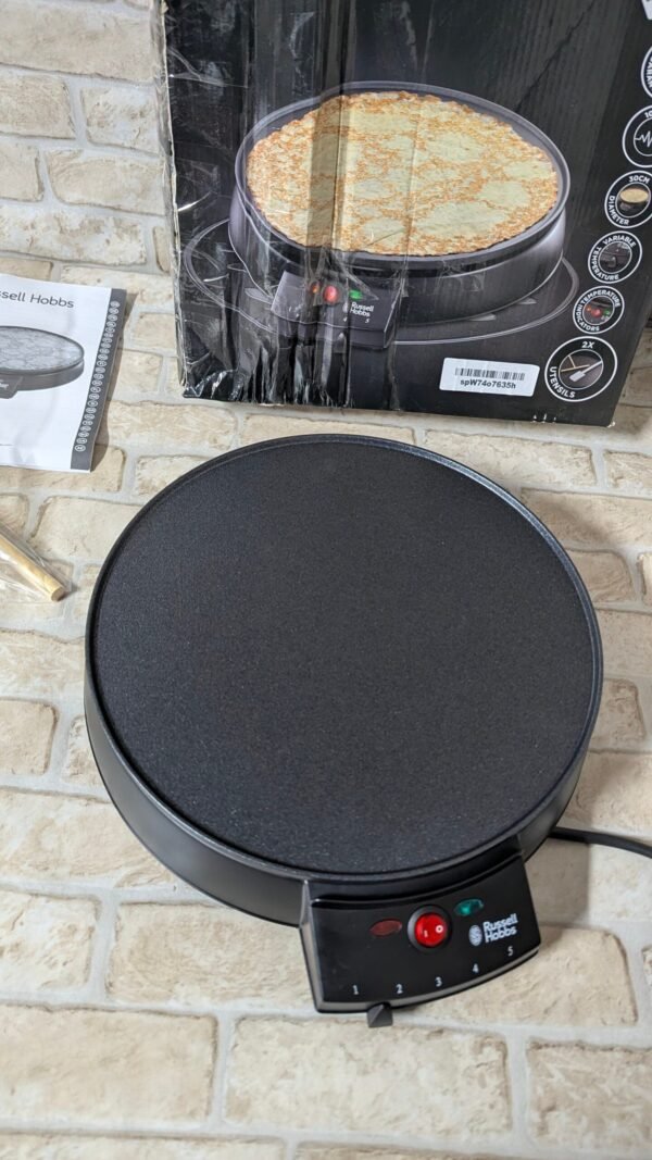 Russell Hobbs Fiesta - Crepera 1000 W, Diámetro de 30 cm