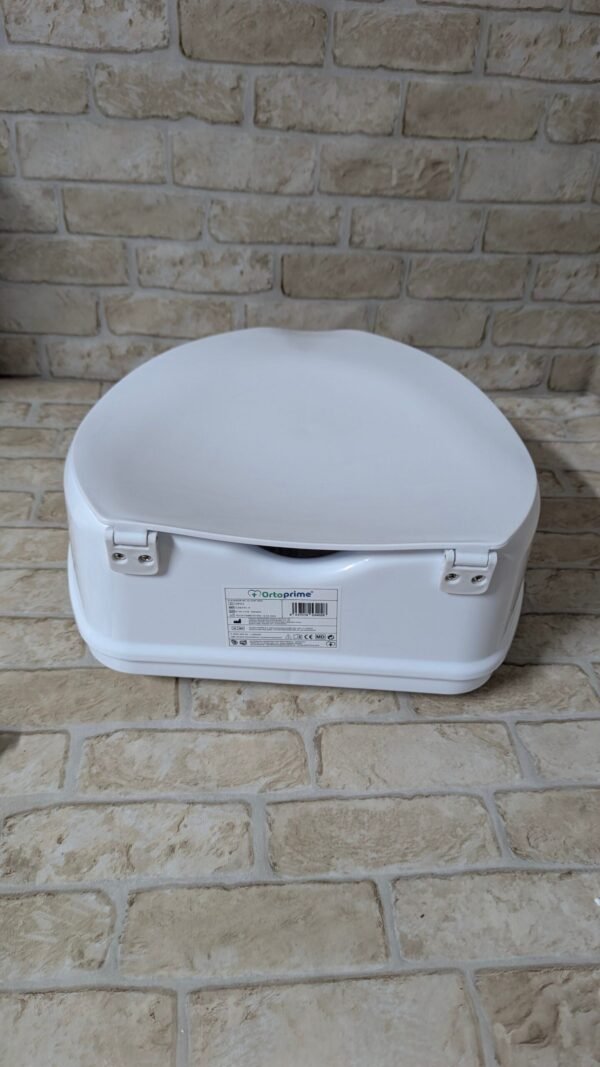 OrtoPrime Elevador WC Adulto Con Tapa - Altura 10 cm