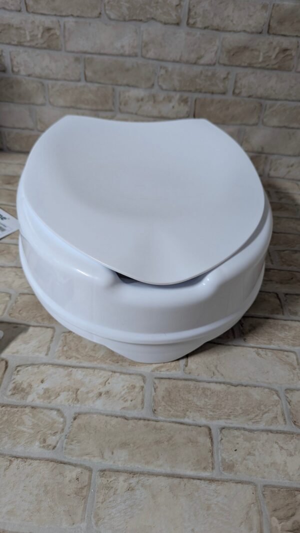 OrtoPrime Elevador WC Adulto Con Tapa - Altura 10 cm