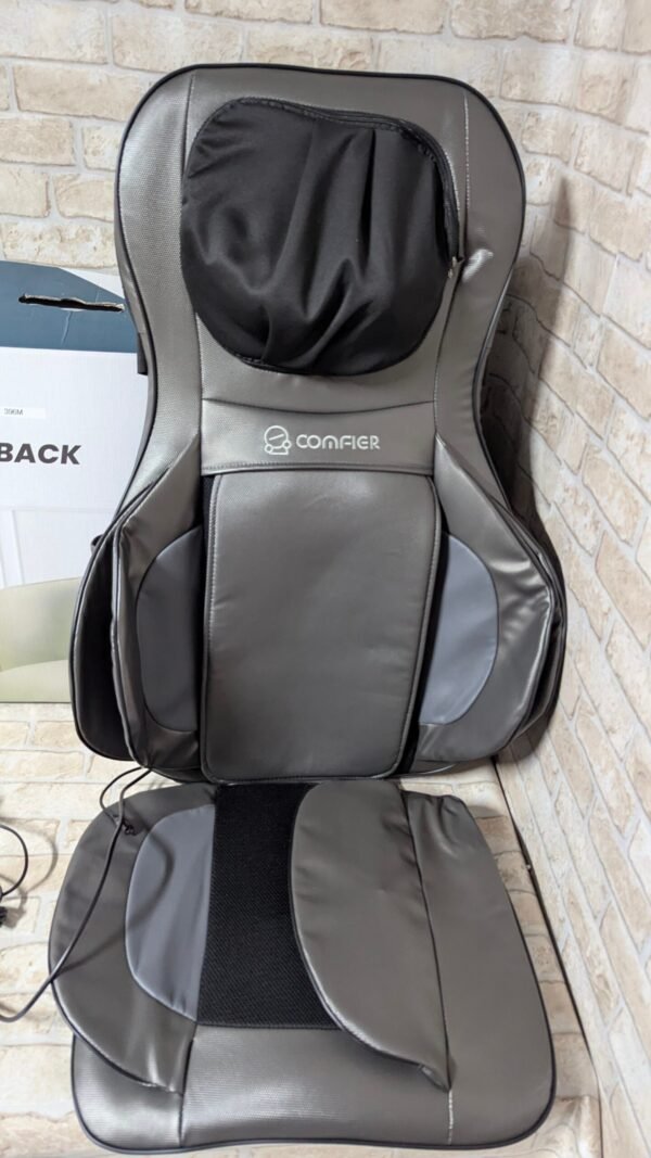 COMFIER Asiento de Masaje Shiatsu para Espalda y Cuello - Masajeador de espalda 2D / 3D