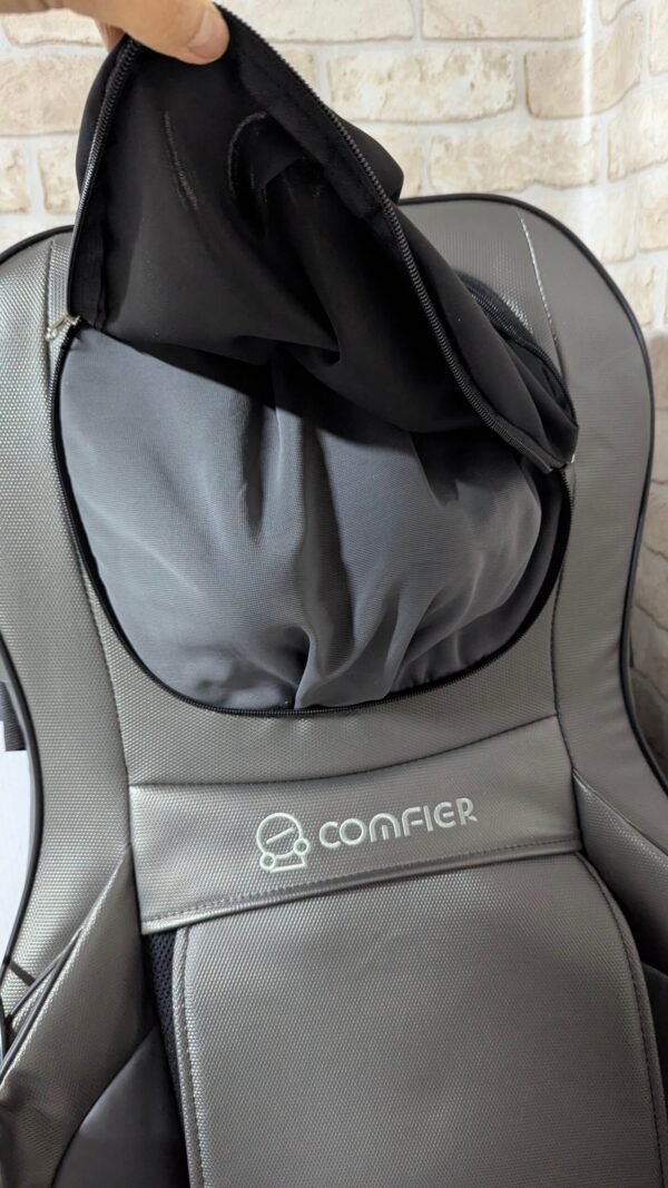 COMFIER Asiento de Masaje Shiatsu para Espalda y Cuello - Masajeador de espalda 2D / 3D