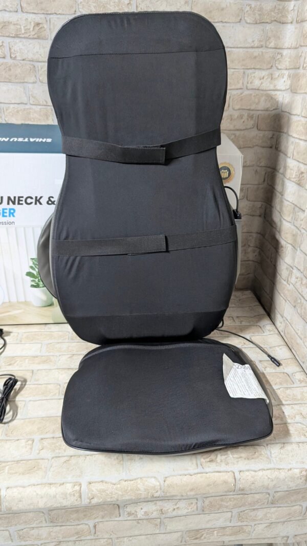 COMFIER Asiento de Masaje Shiatsu para Espalda y Cuello - Masajeador de espalda 2D / 3D