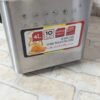 Domo Freidora de acero inoxidable DO465FR, 3000 W, 4 litros