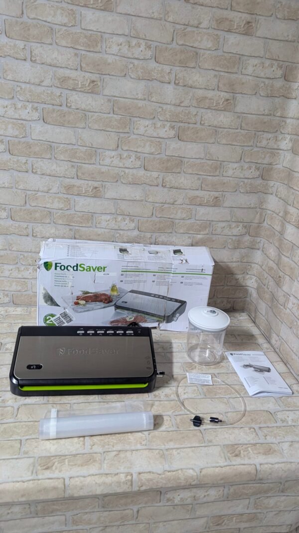 Foodsaver Envasadora al Vacío con almacenamiento de rollos integrado