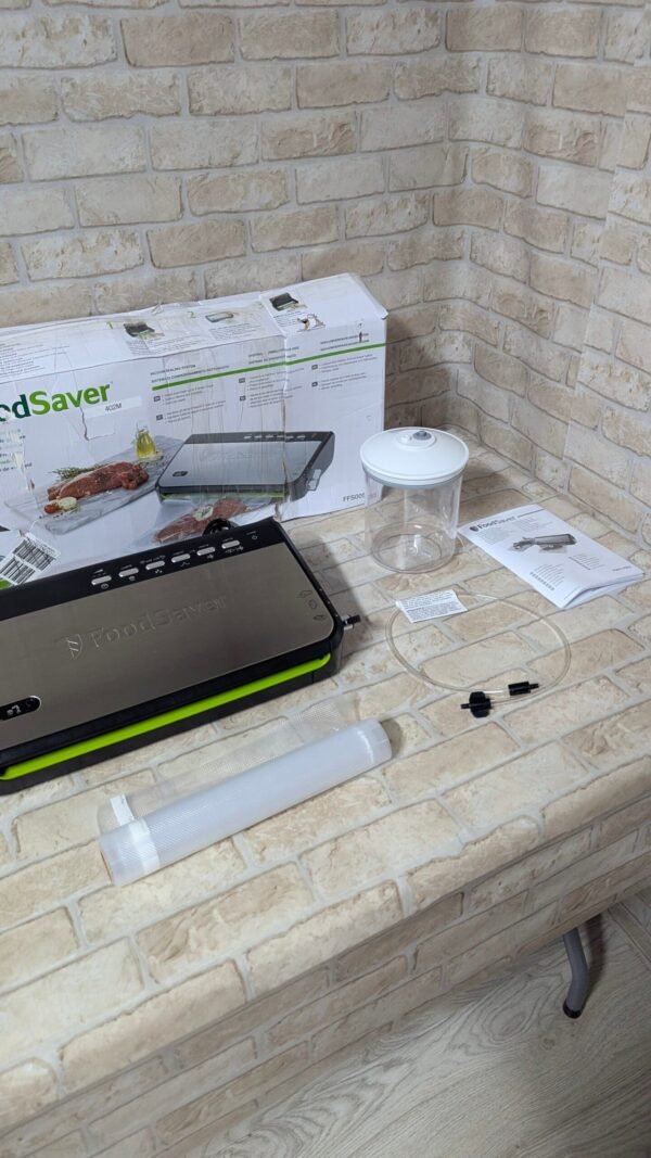 Foodsaver Envasadora al Vacío con almacenamiento de rollos integrado