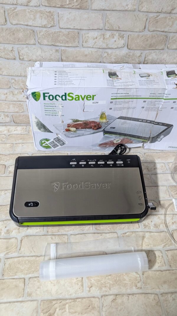 Foodsaver Envasadora al Vacío con almacenamiento de rollos integrado