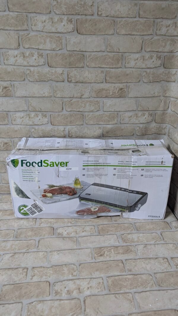 Foodsaver Envasadora al Vacío con almacenamiento de rollos integrado