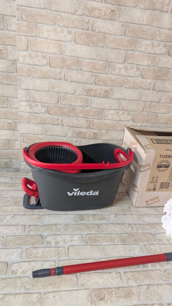 Vileda Turbo - Juego de fregona con Palo telescópico