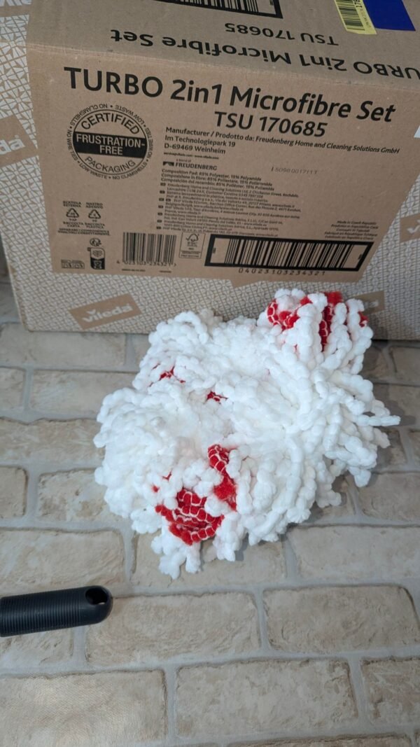 Vileda Turbo - Juego de fregona con Palo telescópico