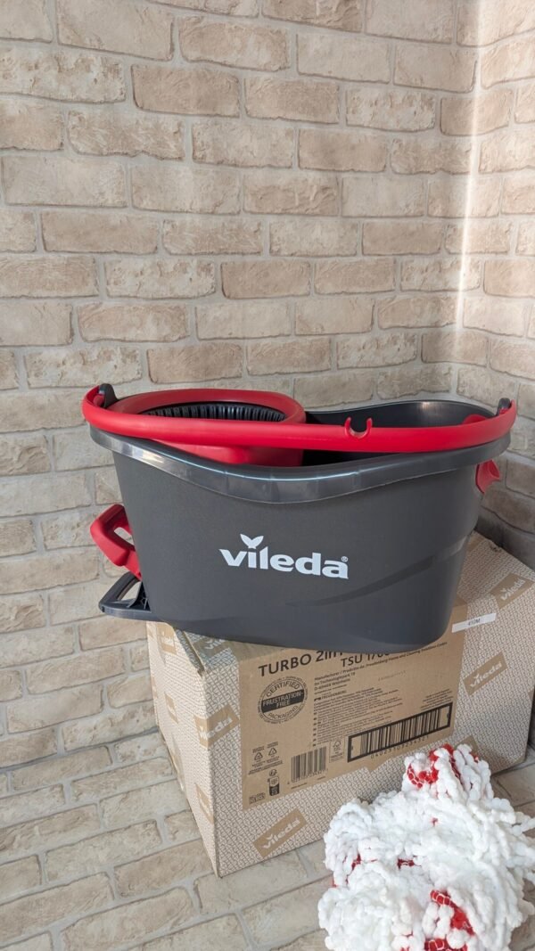 Vileda Turbo - Juego de fregona con Palo telescópico