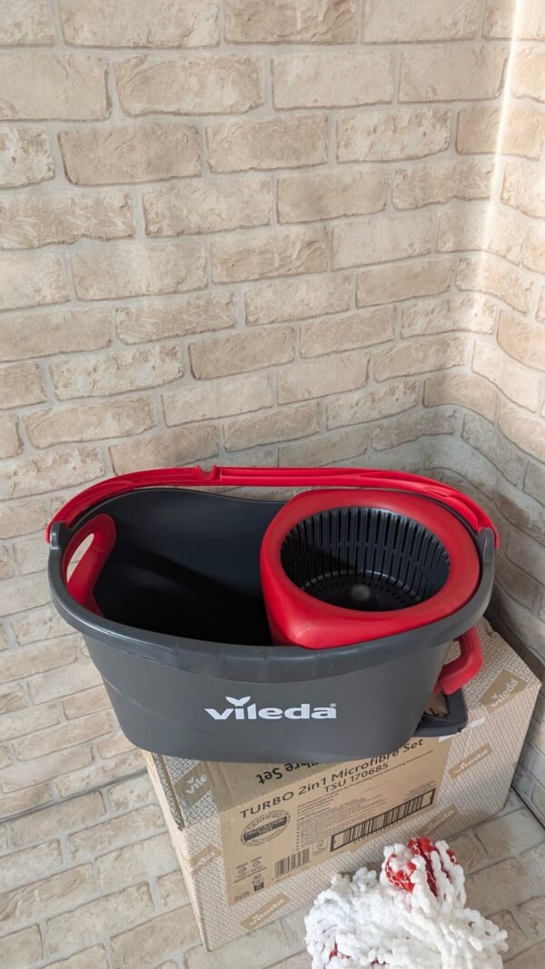 Vileda Turbo - Juego de fregona con Palo telescópico