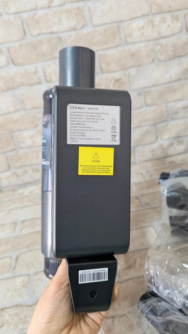 Cecotec Aspirador Escoba sin Cable Conga Rockstar 1500