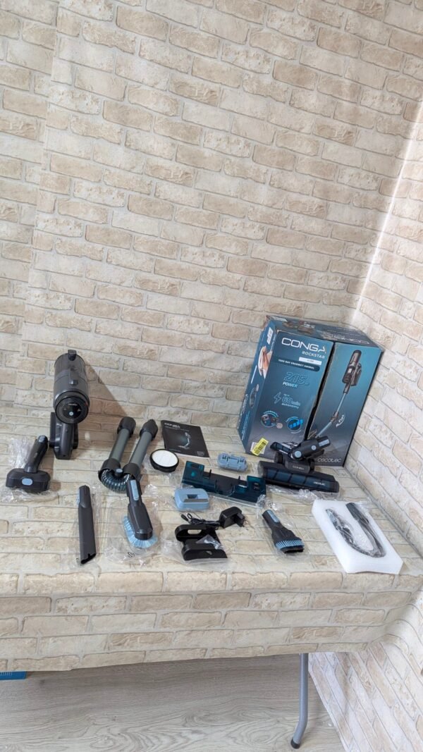 Cecotec Aspirador Escoba sin Cable Conga Rockstar 1500