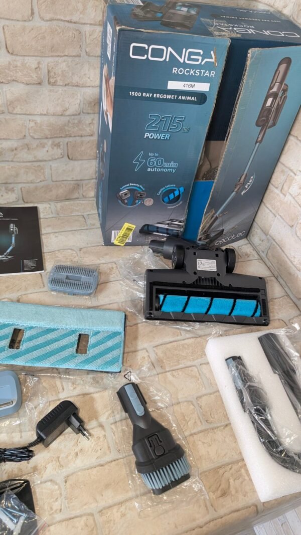 Cecotec Aspirador Escoba sin Cable Conga Rockstar 1500