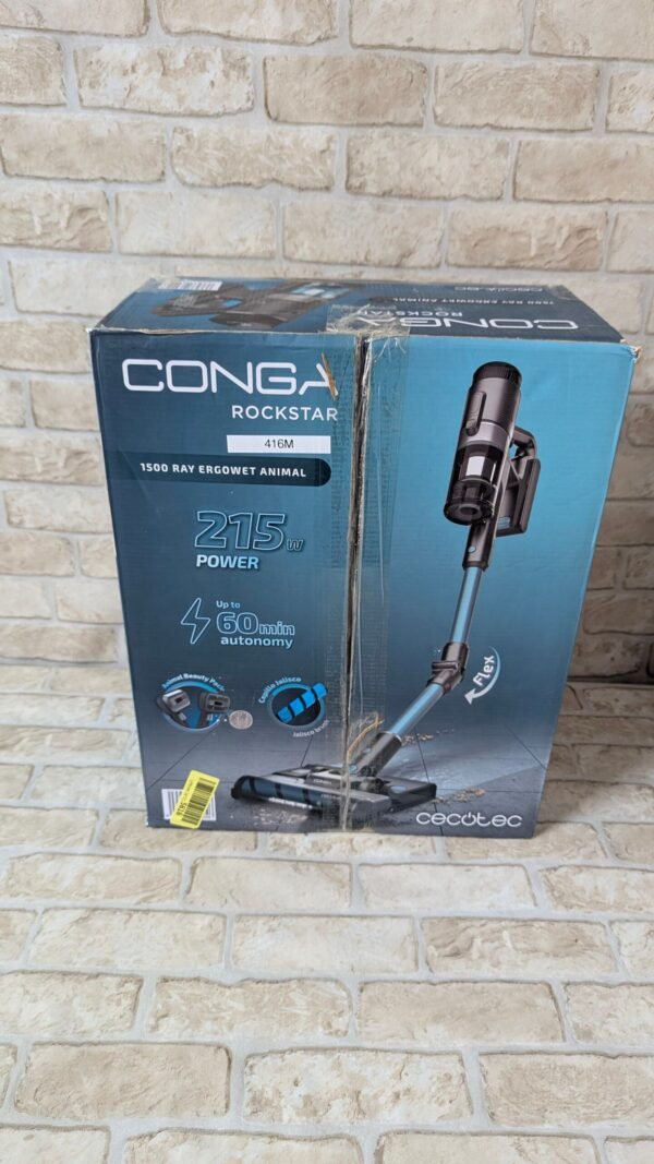 Cecotec Aspirador Escoba sin Cable Conga Rockstar 1500