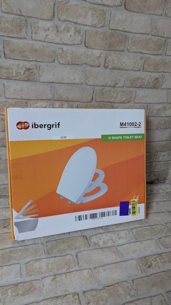 Ibergrif M41002-2 Tapa WC, Asiento de Inodoro Familiar