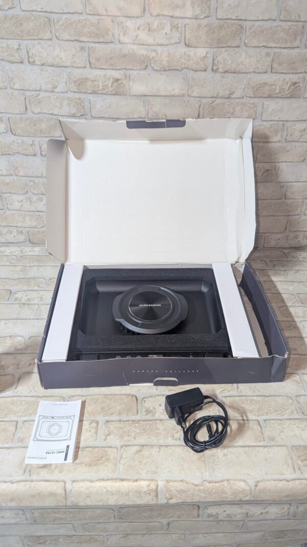 Mars Gaming MNBC-Ultra, Base Refrigeradora y Stand, Ventilador 140mm