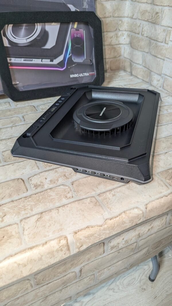 Mars Gaming MNBC-Ultra, Base Refrigeradora y Stand, Ventilador 140mm