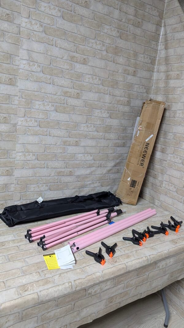 NEEWER Sistema Sroporte Fondo Estudio Foto, 3m de Ancho 2M de Alto