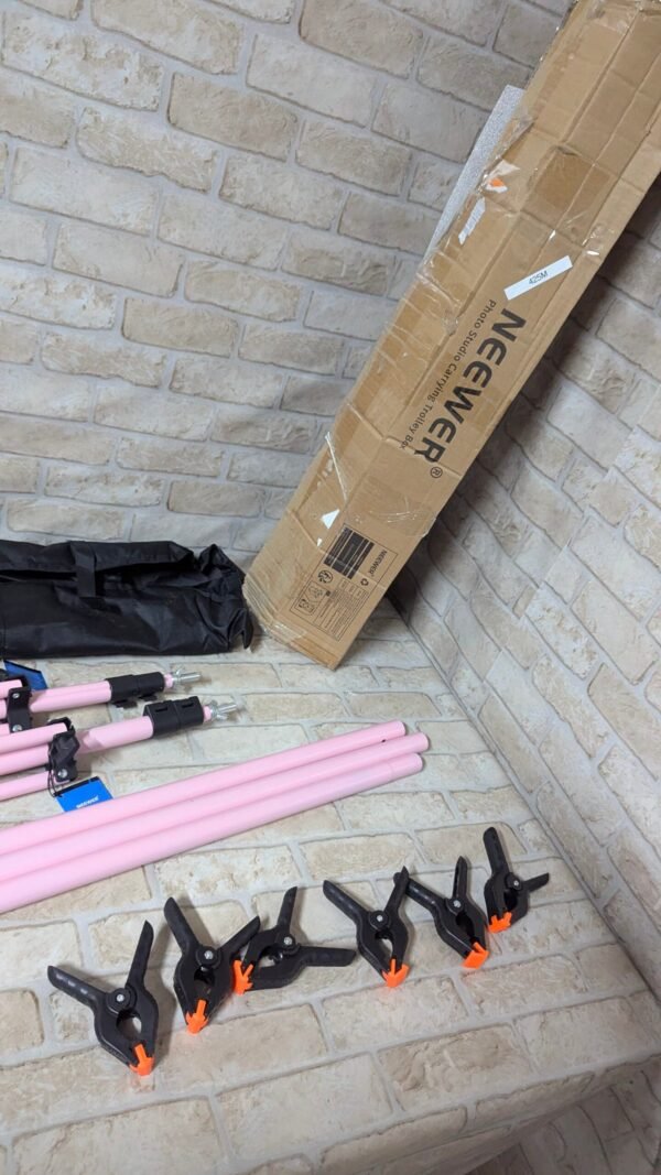 NEEWER Sistema Sroporte Fondo Estudio Foto, 3m de Ancho 2M de Alto