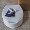 Mobiclinic®, Elevador wc para adulto, Con tapa, 14 cm