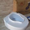 Mobiclinic®, Elevador wc para adulto, Con tapa, 14 cm