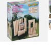 Juego Kubb de madera Eddy Toys en caja.