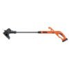 BLACK+DECKER Cortabordes y desbrozadora 18V, ancho de corte 25 cm, batería 2Ah ST182320-QW