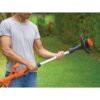 BLACK+DECKER Cortabordes y desbrozadora 18V, ancho de corte 25 cm, batería 2Ah ST182320-QW