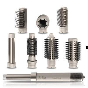 Cecotec Cepillo de Aire Caliente Secador Moldeador Alisador 10 Cabezales
