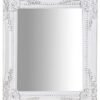 espejo-de-colgar-verticalhorizontal-27x4x32-cm-acabado-con-efecto-blanco-envejecido-L1445.jpg Espejo con marco ornamentado blanco clásico