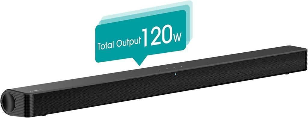 Hisense HS205G – Barra de Sonido 2.0, 120W