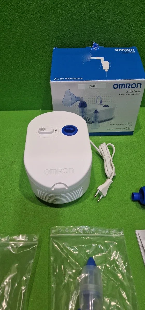 Omron - Nebulizador X102 con lavado nasal 2 en 1