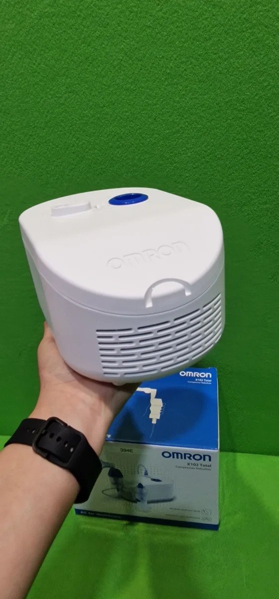 Omron - Nebulizador X102 con lavado nasal 2 en 1