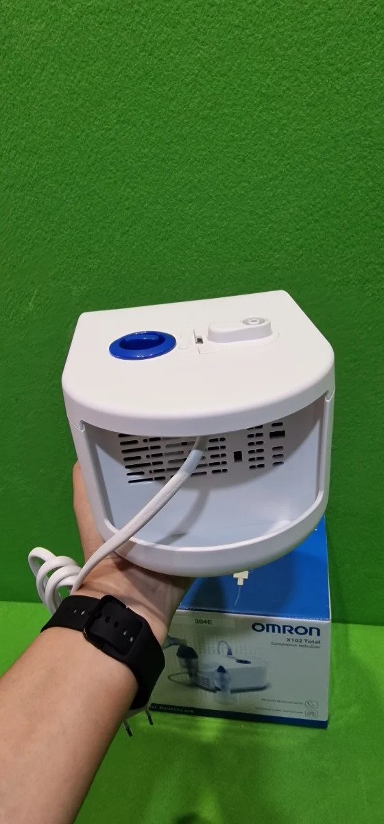 Omron - Nebulizador X102 con lavado nasal 2 en 1