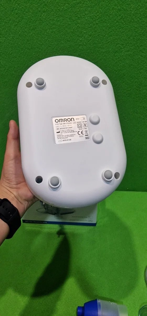 Omron - Nebulizador X102 con lavado nasal 2 en 1