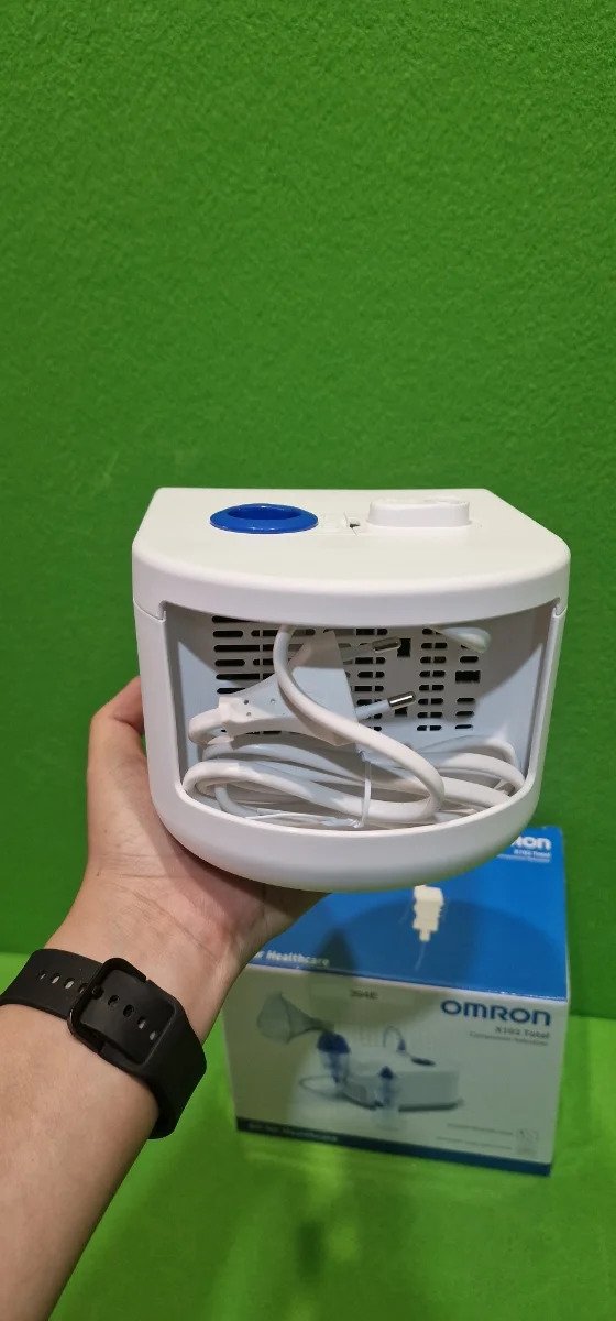 Omron - Nebulizador X102 con lavado nasal 2 en 1