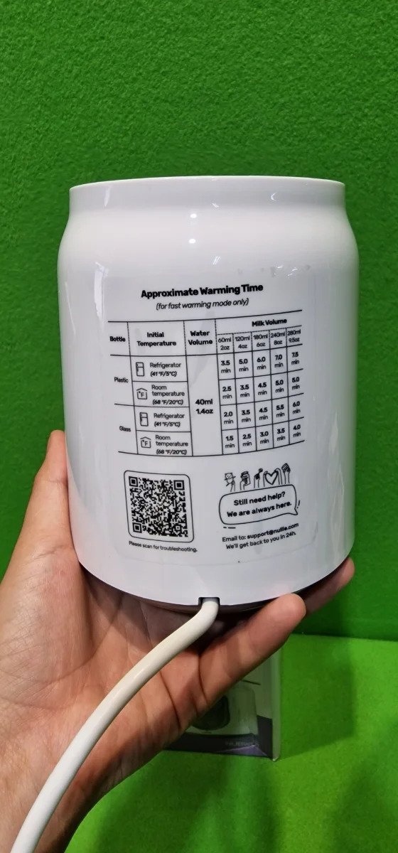 Calienta Biberones, Nuliie Calienta Biberones Portatil 6 en 1