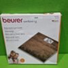 Beurer GS 203 Madera - Báscula de baño de vidrio