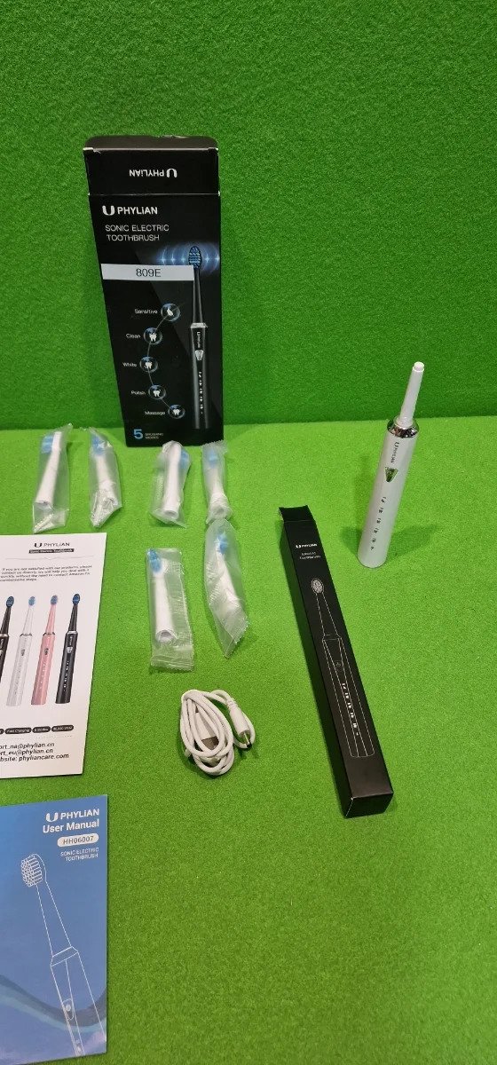 Cepillos de Dientes Electricos Sónico Adultos con 6 Cabezal