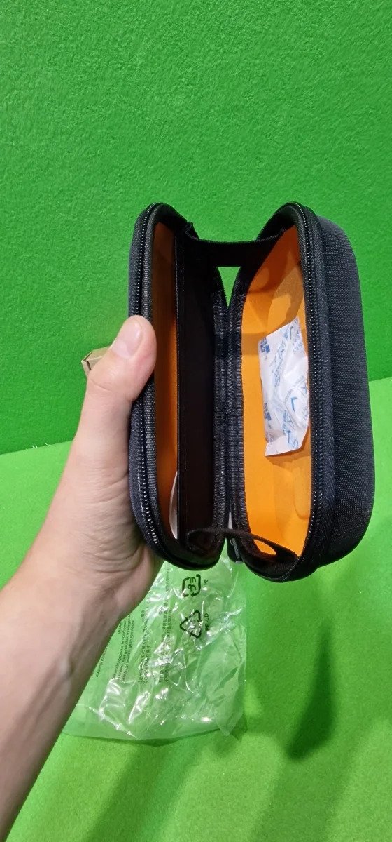 Funda de transporte negra dura para navegadores de 5 pulgadas
