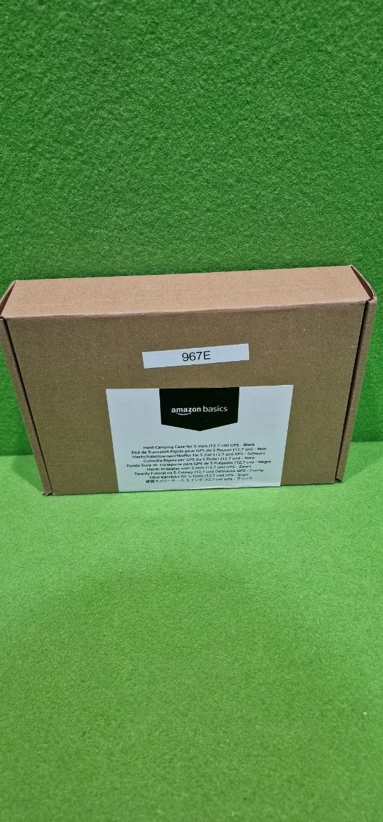Funda de transporte negra dura para navegadores de 5 pulgadas