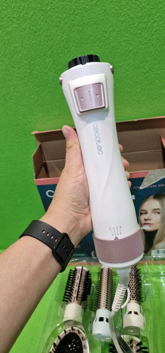 Cecotec Cepillo de Aire Bamba CeramicCare 5in1Gyro. 1000 W