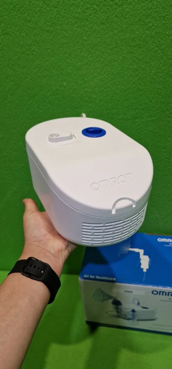 OMRON X102 Total Nebulizador para niños y adultos con lavado nasal 2 en 1
